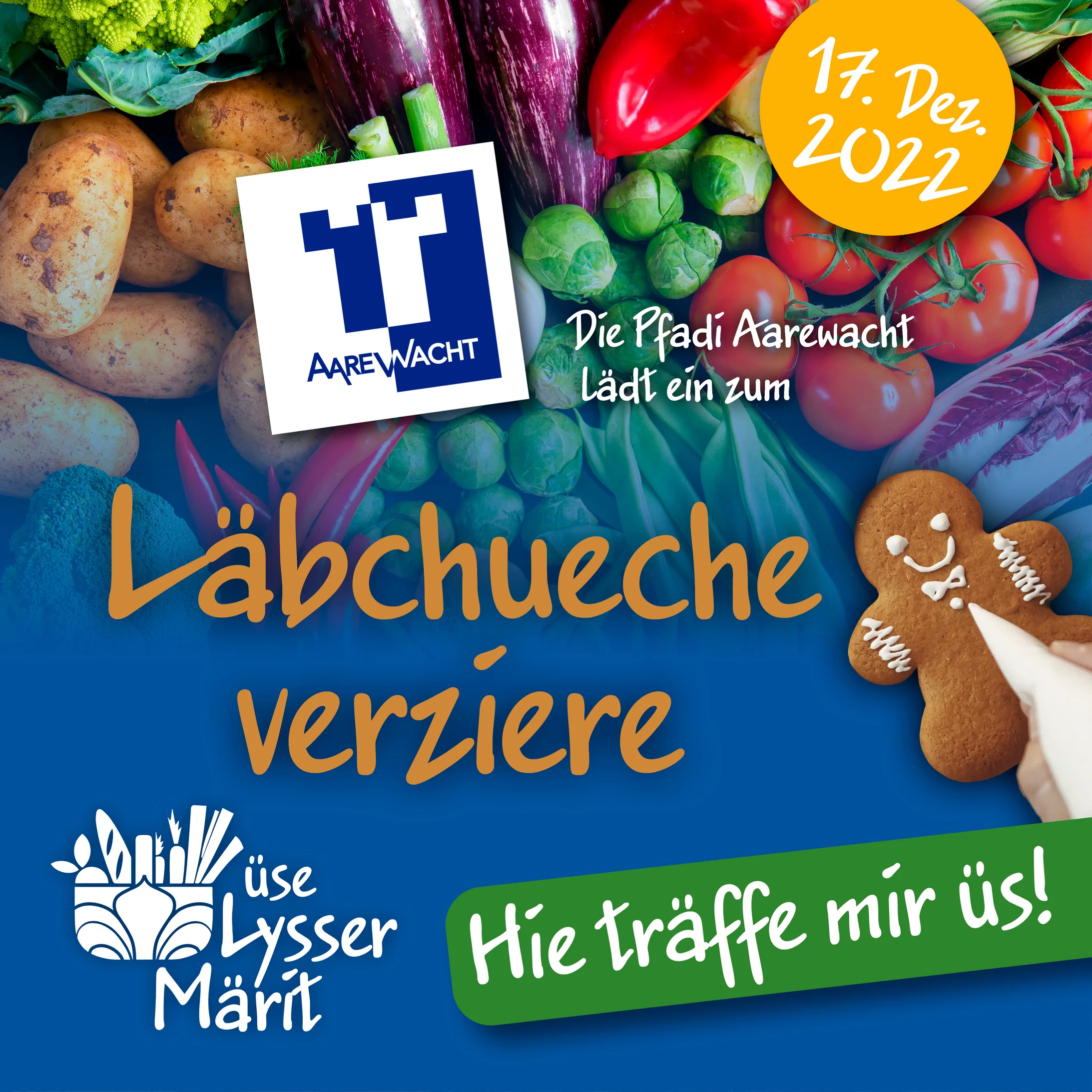 Läbchueche verziere